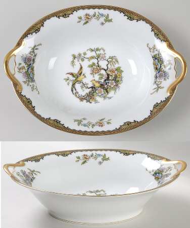 Navarre 10" Oval Vegetable Bowl