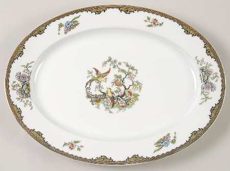 Navarre 13" Oval Serving Platter