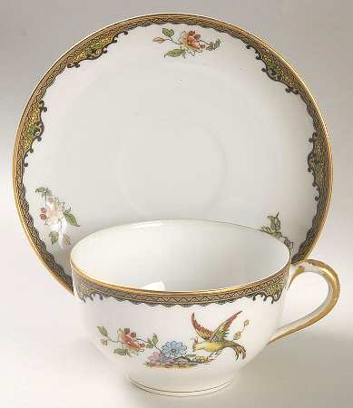 Navarre Oversized Cup & Saucer Set