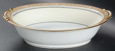 Nerrisa 9" Oval Vegetable Bowl