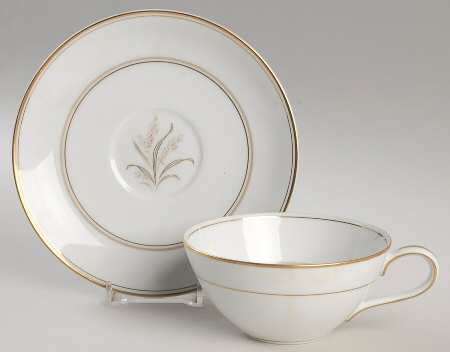 Neville Flat Cup & Saucer Set