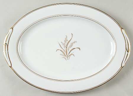 Neville 13" Oval Serving Platter