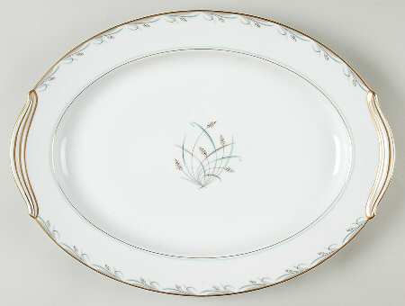 Nicole 16" Oval Serving Platter