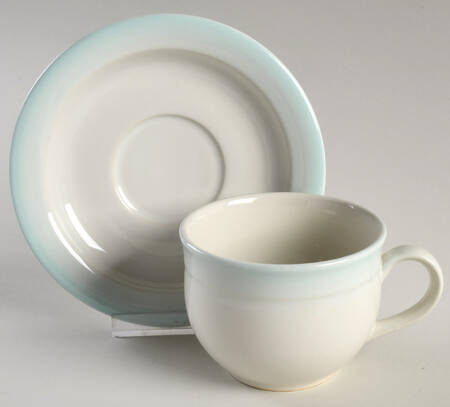 Nile Glow Flat Cup & Saucer Set