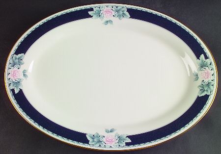 Nightsong 14" Oval Serving Platter