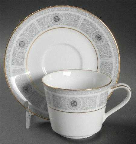 Nile Flat Cup & Saucer Set