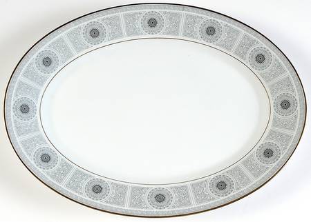 Nile 14" Oval Serving Platter