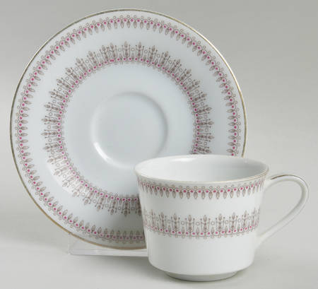 Nina Flat Demitasse Cup & Saucer Set