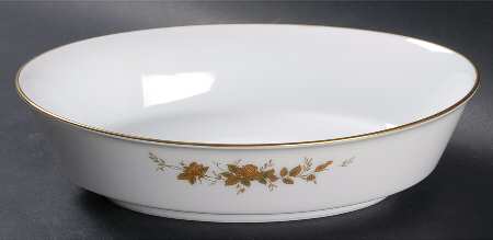 Ninon 9" Oval Vegetable Bowl