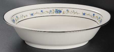 Norma 10" Oval Vegetable Bowl by Noritake