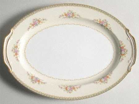 Noreen 16" Oval Serving Platter