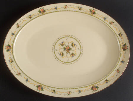 Normandy 16" Oval Serving Platter