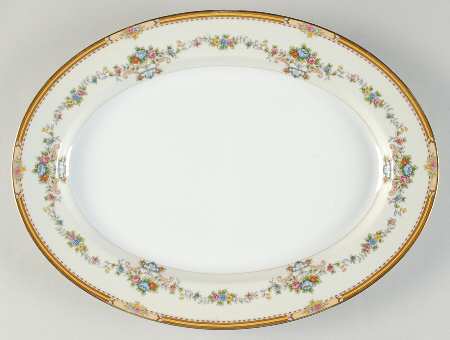 Norma 13" Oval Serving Platter