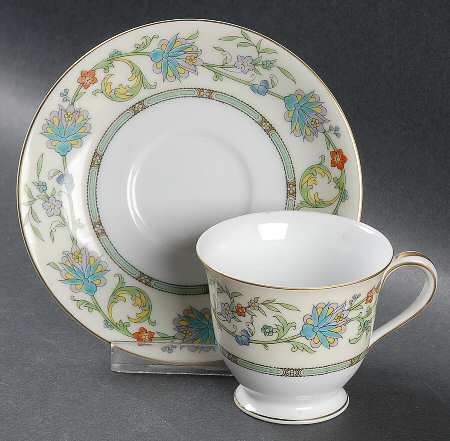 Norwich Footed Demitasse Cup & Saucer Set