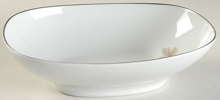Oaklane 10" Oval Vegetable Bowl