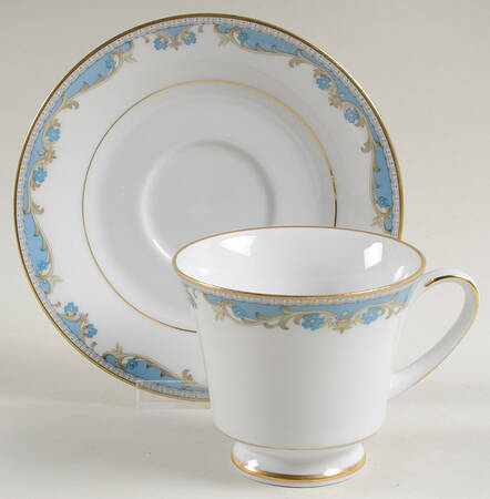 Oberlin Footed Cup & Saucer Set