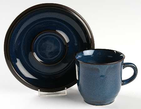 Oceanic Flat Cup & Saucer Set