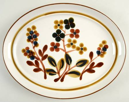October Fest 14" Oval Serving Platter