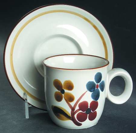 October Fest Flat Cup & Saucer Set