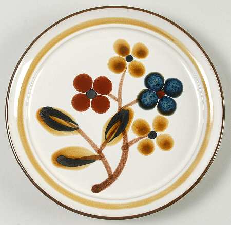 October Fest Bread & Butter Plate