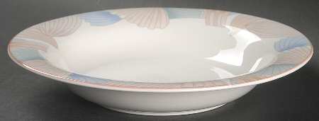 Ocean Melody Large Rim Soup Bowl