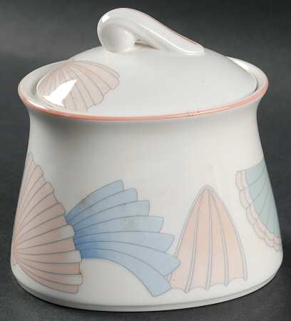 Ocean Melody Sugar Bowl & Lid