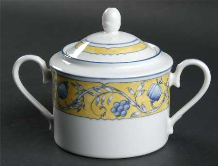 October Light Sugar Bowl & Lid