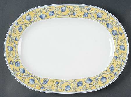 October Light 14" Oval Serving Platter