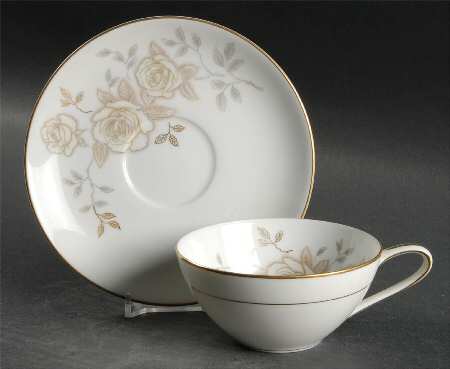 Odette Flat Cup & Saucer Set