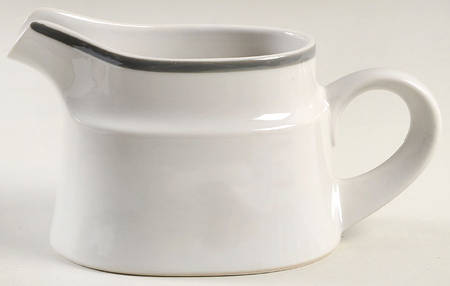 Odin Grey Gravy Boat