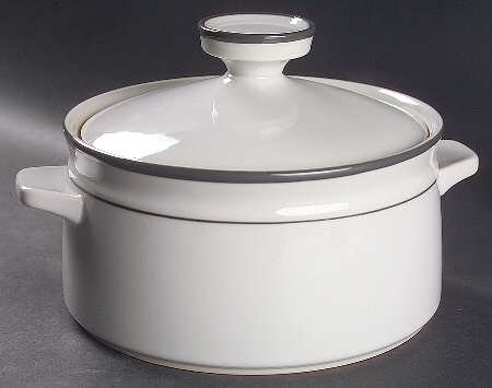 Odin Grey 2.25 Qt Round Covered Casserole