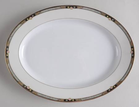 Olanta 13" Oval Serving Platter