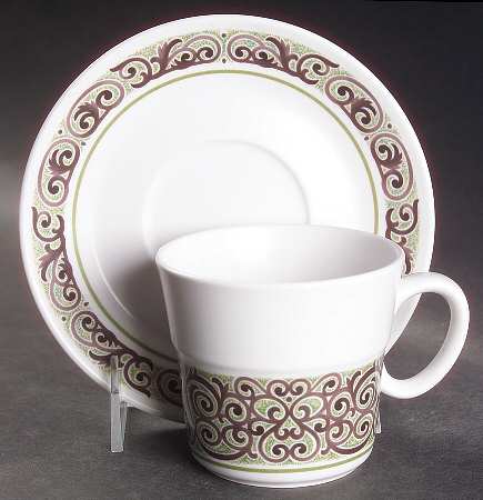 Ole Flat Cup & Saucer Set