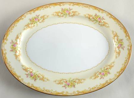 Olivia 16" Oval Serving Platter