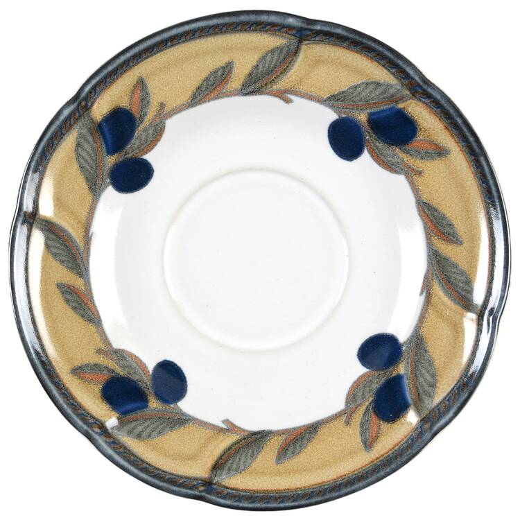 Olive Wreath Saucer