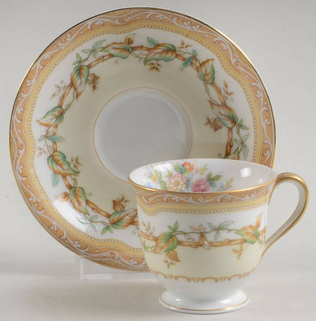 Olympia Footed Demitasse Cup & Saucer Set