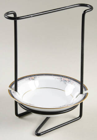 Ontario 8"-8 1/4" Salad Serving Set/Utensil Holder  HC
