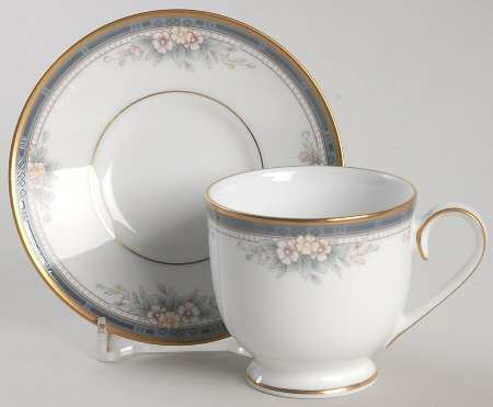 Ontario Footed Demitasse Cup & Saucer Set