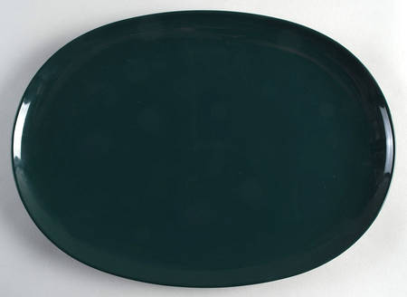 Options Green 14" Oval Serving Platter