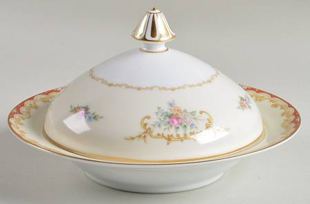 Oradell Round Covered Butter