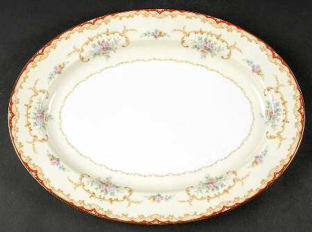 Oradell 13" Oval Serving Platter