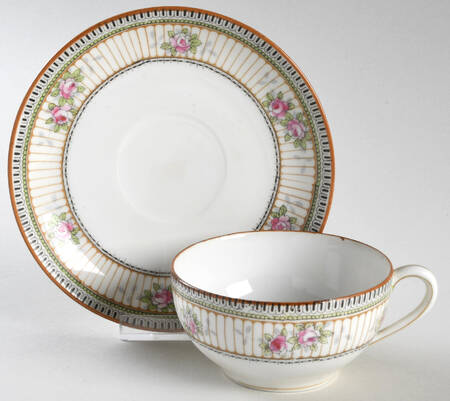 Ormonde Bassett Flat Cup & Saucer Set