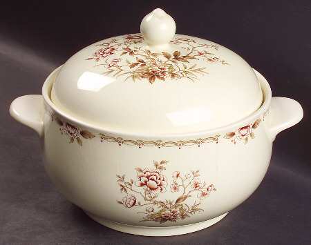 Oriental Dream 2 Qt Round Covered Casserole