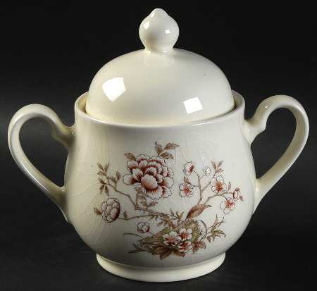 Oriental Dream Sugar Bowl & Lid