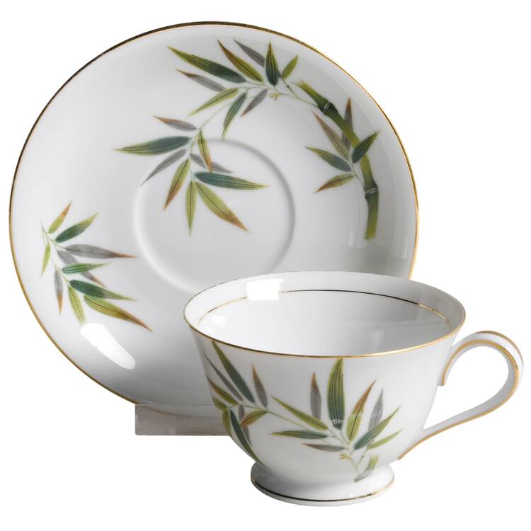 Orient Footed Cup & Saucer Set