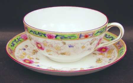 The Oriental Flat Cup & Saucer Set