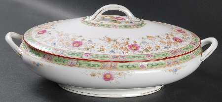 The Oriental Oval Covered Vegetable