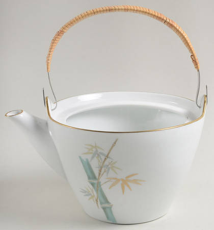 Oriental Teapot No Removable Top Handle & No Lid