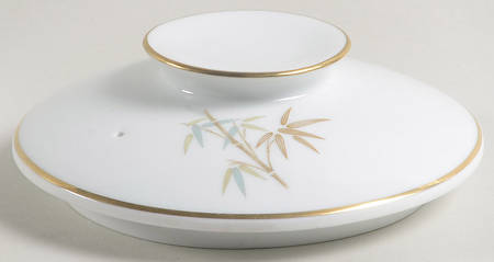 Oriental Lid for Teapot No Removable Top Handle