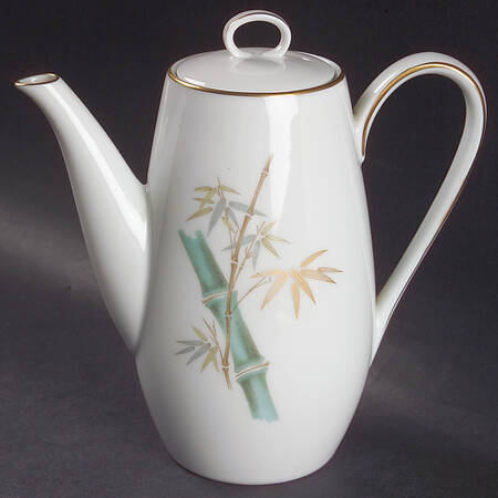 Oriental Small Coffee Pot & Lid by Noritake